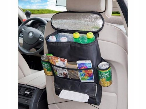 Verk 15549 Organizér do auta s termo kapsou černá