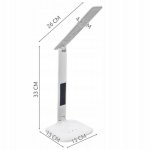 ISO 7964 LED stmívatelná stolní lampička s displejem 1.5W