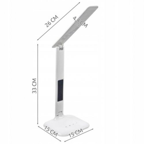 ISO 7964 LED stmievateľná stolná lampička s displejom 1.5W