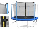 Malatec 7982 Trampolína 244 cm + vnitřní ochranná síť + žebřík