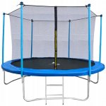 Malatec 7982 Trampolína 244 cm + vnitřní ochranná síť + žebřík