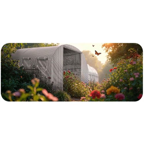 Plonos 4975-B Zahradní fóliový tunel 3 x 4,5 m, 140 g/m², bílý