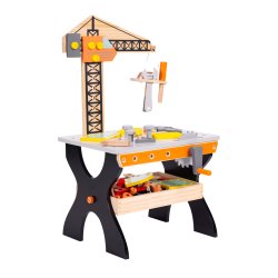 ECOTOYS TL812003 Dřevěná dílna s nářadím