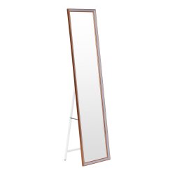 ModernHome GH-M2927 Stojacie zrkadlo 147 × 37 cm, hliníkový rám