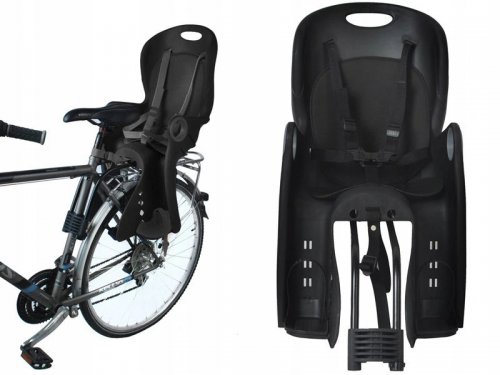 Malatec 1626 Dětská sedačka na kolo černá