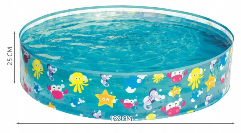BESTWAY 55028 mořský svět 122x25 cm