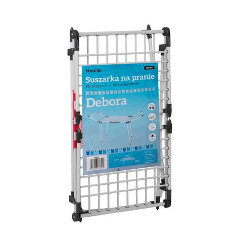 Massido 688300 Debora 19 m voľne stojaca sušička bielizne, biela 