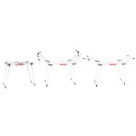 Massido 688500 Lina 22 m skladací sušiak na bielizeň, biely