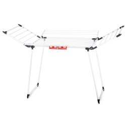 Massido 688500 Sušák na prádlo stojanový rozkládací Lina 22 m, bílý