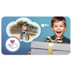 Ricokids 760505 Dětské odrážedlo FUNNU, modré