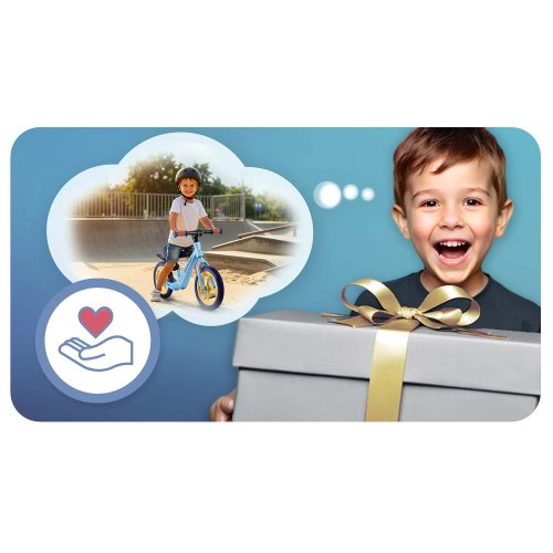 Ricokids 760505 Dětské odrážedlo FUNNU, modré