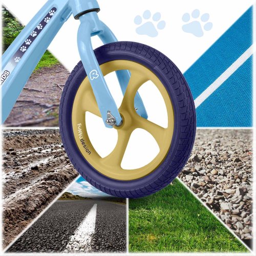 Ricokids 760505 Dětské odrážedlo FUNNU, modré