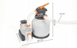 Bestway 58499 Písková filtrace EXPERT 7751 l/h