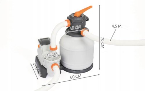 Bestway 58499 Písková filtrace EXPERT 7751 l/h