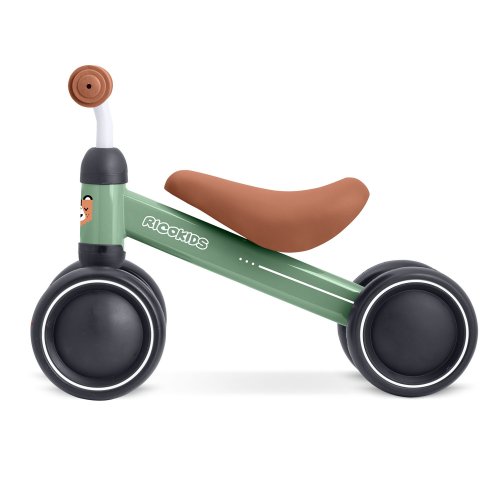 Ricokids 760601 Tříkolové odrážedlo pro děti, zelené 