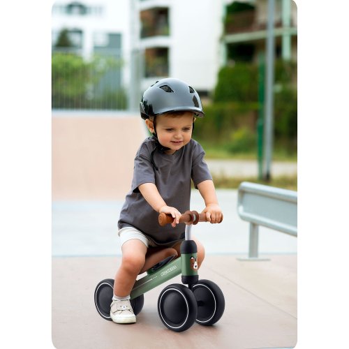 Ricokids 760601 Tříkolové odrážedlo pro děti, zelené 