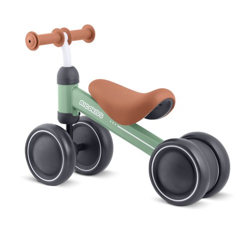Ricokids 760601 Tříkolové odrážedlo pro děti, zelené 