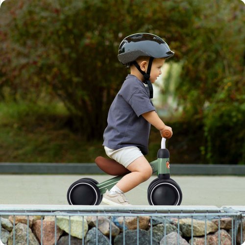 Ricokids 760601 Tříkolové odrážedlo pro děti, zelené 