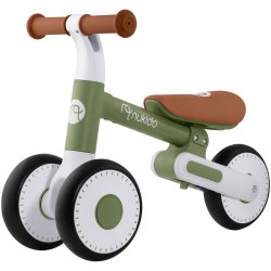 Nukido NK-603 Dětské odrážedlo, bílo-zelené