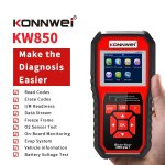 Konnwei KW850 Diagnostický měřič, skener OBD2