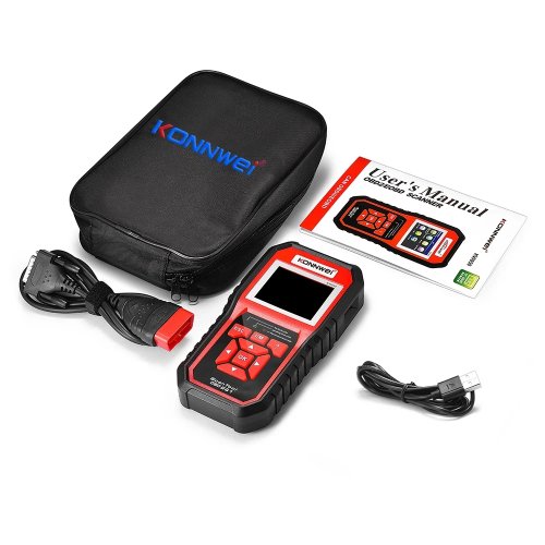 Konnwei KW850 Diagnostický měřič, skener OBD2