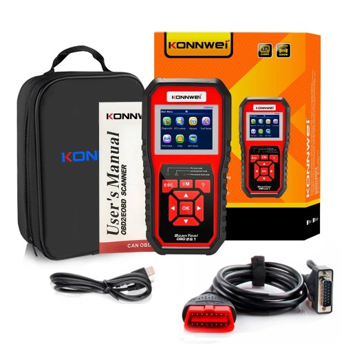 Konnwei KW850 Diagnostický měřič, skener OBD2