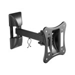 Cabletech UCH0200 Nástěnný držák na TV 13-27, LPA51-111, černý