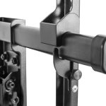 Cabletech UCH0205 Nástenný držiak pre televízory s uhlopriečkou 37-70", LPA49-463D, čierny