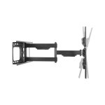 Cabletech UCH0205 Nástenný držiak pre televízory s uhlopriečkou 37-70", LPA49-463D, čierny