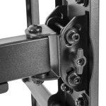 Cabletech UCH0205 Nástenný držiak pre televízory s uhlopriečkou 37-70", LPA49-463D, čierny