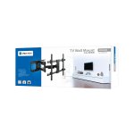 Cabletech UCH0205 Nástenný držiak pre televízory s uhlopriečkou 37-70", LPA49-463D, čierny