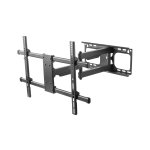 Cabletech UCH0205 Nástenný držiak pre televízory s uhlopriečkou 37-70", LPA49-463D, čierny