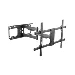 Cabletech UCH0205 Nástenný držiak pre televízory s uhlopriečkou 37-70", LPA49-463D, čierny