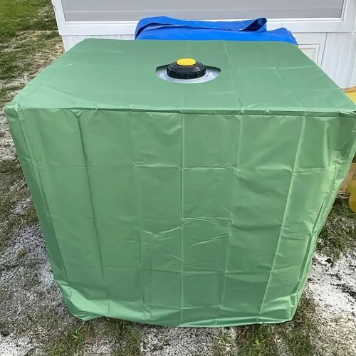 RealG RC-K-1251 Ochranný obal na IBC nádrž 1000 l, zelený