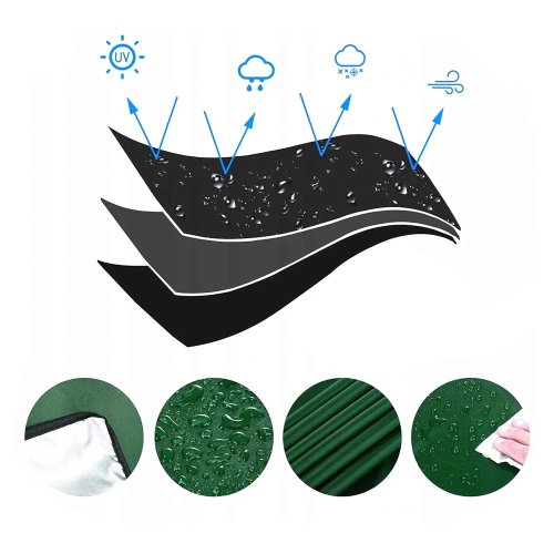 RealG RC-K-1251 Ochranný obal na IBC nádrž 1000 l, zelený