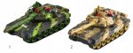 ISO 8233 Vojenský tank 1:14