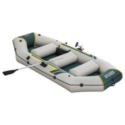 RealG 65157 Pontón Ranger Elite X4 3,20 × 1,48 m – sada s veslami a pumpou