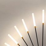 RealG 1244 Stropní LED lustr Ohňostroj 12 W, 220 V, 1350 lm, 12 ramen