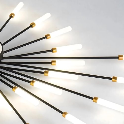 RealG 1244 Stropní LED lustr Ohňostroj 12 W, 220 V, 1350 lm, 12 ramen