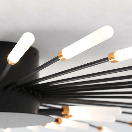 RealG 1244 Stropní LED lustr Ohňostroj 12 W, 220 V, 1350 lm, 12 ramen