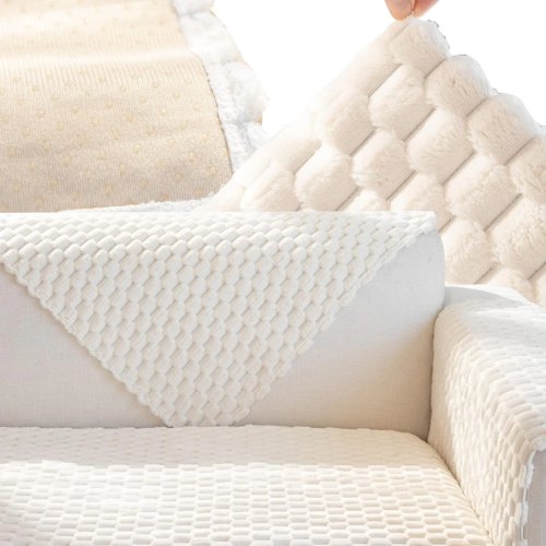 RealG RC-K-1182 Elastický prehoz na pohovku 70 x 120 cm, biely