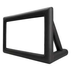 RealG 1087 Velké nafukovací projekční plátno s ventilátorem 2,4 x 1,8 m