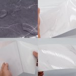 RealG RC-K-1343 Samolepicí stěnové panely PVC 30 x 15 cm, 16 ks, mramor