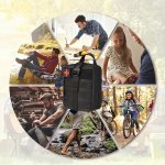 RealG RC-K-271 Lékárnička první pomoci taktická s výbavou, černá