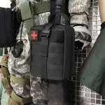 RealG RC-K-271 Lékárnička první pomoci taktická s výbavou, černá