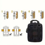 RealG RC-K-271 Lékárnička první pomoci taktická s výbavou, černá