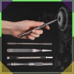 RealG RC-K-1307 Sada magnetických a přesných šroubováků, 128 v 1