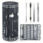 RealG RC-K-1307 Sada magnetických a přesných šroubováků, 128 v 1