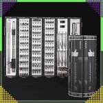 RealG RC-K-1307 Sada magnetických a přesných šroubováků, 128 v 1