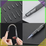 RealG RC-K-1307 Sada magnetických a přesných šroubováků, 128 v 1